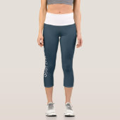 BENUTZERDEFINIERTES TEXTLOGO CAPRI LEGGINGS (Vorderseite)