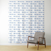 Benutzerdefiniertes Textlogo-Event-Backdrop Schrit Wandteppich (Beispiel)