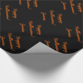 Benutzerdefiniertes Textrahmenpapier für glücklich Geschenkpapier (Ecke)