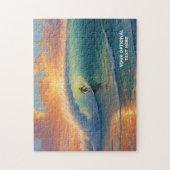 Benutzerdefiniertes Textsurfen Puzzle (Vertikal)