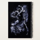 Benutzerdefiniertes Texttanz Notizblock (Rückseite)