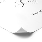 Benutzerdefiniertes Textzeichen für sukkulente und Poster (Ecke)