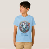 Benutzerdefiniertes Textzeichen T-Shirt (Vorne ganz)