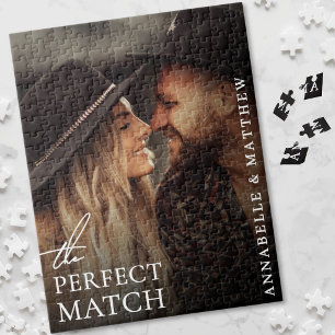 Benutzerdefiniertes The Perfect Match Foto Puzzle