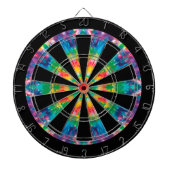 Benutzerdefiniertes Tie-Dye-Spiel Dartscheibe (vorne)