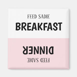 Benutzerdefiniertes Tier Füttre Tracker-Magnet Magnet