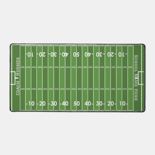 Benutzerdefiniertes Tischfußballfeld für Trainer o Schreibtischunterlage (Vorderseite)