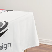 Benutzerdefiniertes Tischtuch mit Logo und Text Tischdecke (Beispiel)