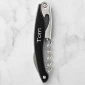 Benutzerdefiniertes Trauzeuge-Design Kellnermesser (Rückseite)