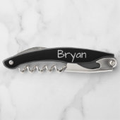 Benutzerdefiniertes Trauzeuge-Design Kellnermesser (Rückseite)