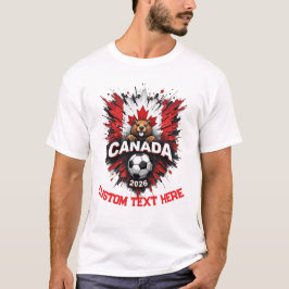Benutzerdefiniertes Trikot für kanadische Fußballn T-Shirt