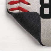 Benutzerdefiniertes Trikotnummer-Baseballspieler-D Mousepad (Ecke)