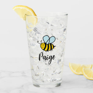 Benutzerdefiniertes Trinkglas mit süßem animiertem Glas