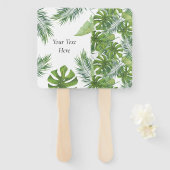 Benutzerdefiniertes tropisches Lüfterzubehör Fächer (Vorne und Hinten)