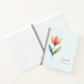 Benutzerdefiniertes Tulpen-Notizbuch Notizblock (Innenseite)