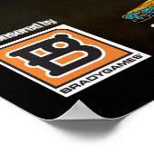 Benutzerdefiniertes UF Black Poster (Ecke)