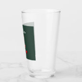 Benutzerdefiniertes und personalisiertes Blumenges Glas (Links)