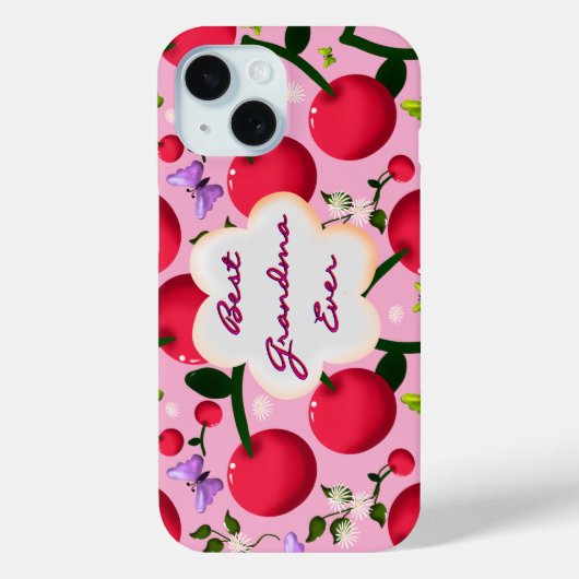 Benutzerdefiniertes und personalisiertes Kirsch-Sc Case-Mate iPhone Hülle (Rückseite)