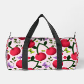 Benutzerdefiniertes und personalisiertes Kirsch-Sc Duffle Bag (Rückseite)
