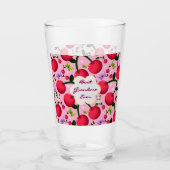 Benutzerdefiniertes und personalisiertes Kirsch-Sc Glas (Vorderseite)