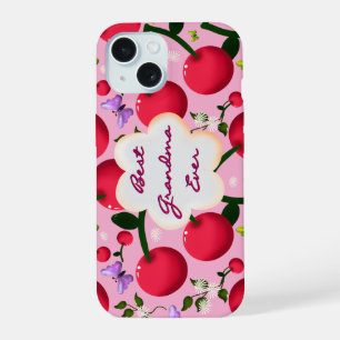 Benutzerdefiniertes und personalisiertes Kirsch-Sc iPhone 15 Hülle