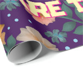 Benutzerdefiniertes und personalisiertes Muttertag Geschenkpapier (Rolleneckpunkt)