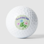 Benutzerdefiniertes und personalisiertes Wasserfar Golfball (Vorderseite)