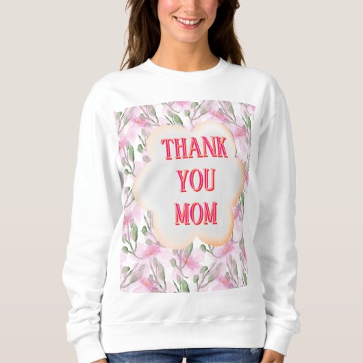 Benutzerdefiniertes und personalisiertes Wasserfar Sweatshirt (Vorderseite)