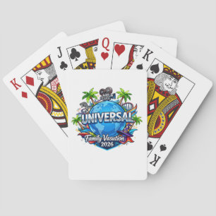 Benutzerdefiniertes Universal Florida Familienurla Spielkarten