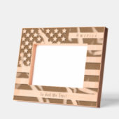 Benutzerdefiniertes US-Motto und Vintag geflochten Geätzte Rahmen (Links)