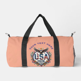 Benutzerdefiniertes USA National Soccer Team Bald  Duffle Bag