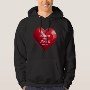 Benutzerdefiniertes Valentinstag-Geschenk mit pers Hoodie