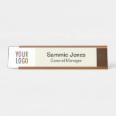 Benutzerdefiniertes veränderbares Namensschild mit (Vorderseite )