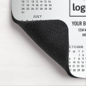 Benutzerdefiniertes verschwommenes graues Logo für Mousepad (Ecke)