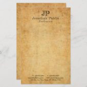 Benutzerdefiniertes verzerrtes Bild altes Papier e (Vorne/Hinten)