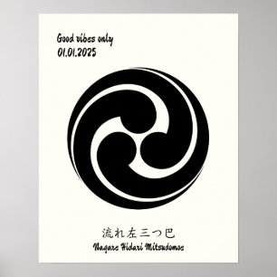 Benutzerdefiniertes Vintage-Minimalistisches Japan Poster