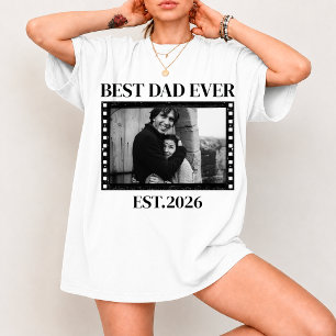 Benutzerdefiniertes Vintage-Nostalgie-Foto-Geburts T-Shirt