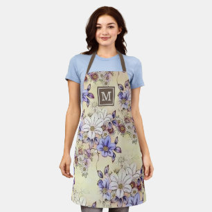 Benutzerdefiniertes Violet Lila rosa dunkelrotes B Schürze