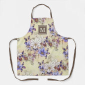 Benutzerdefiniertes Violet Lila rosa dunkelrotes B Schürze (Vorderseite)