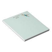 Benutzerdefiniertes Violetear Hummingbird Notepad Notizblock (angewinkelt)