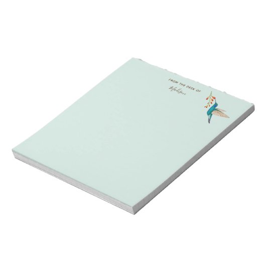 Benutzerdefiniertes Violetear Hummingbird Notepad Notizblock (Rotiert)