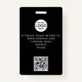 Benutzerdefiniertes VIP All Access QR Code Event B Ausweis (Rückseite)
