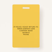 Benutzerdefiniertes VIP Alle Zugriff Wasserfarbe A Ausweis (Rückseite)