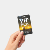 Benutzerdefiniertes VIP QR-Code-Ereignisprotokoll- Ausweis (Handheld)