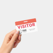 Benutzerdefiniertes Visitenkarten-Abzeichen Ausweis (Handheld)