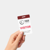 Benutzerdefiniertes Visitenkarten-Abzeichen Ausweis (Handheld)