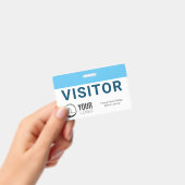 Benutzerdefiniertes Visitenkarten-Abzeichen Ausweis (Handheld)