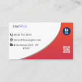 Benutzerdefiniertes Visitenkartendesign Visitenkarte (Vorderseite)