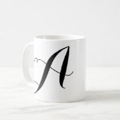 Benutzerdefiniertes Vorlagenformat für große Skrip Kaffeetasse (Vorderseite Links)