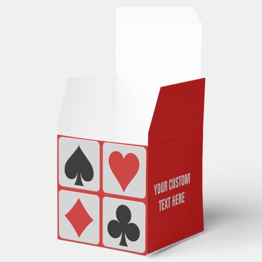 benutzerdefiniertes Vorzugfeld für den Kartenspiel Geschenkschachtel (Geöffnet)